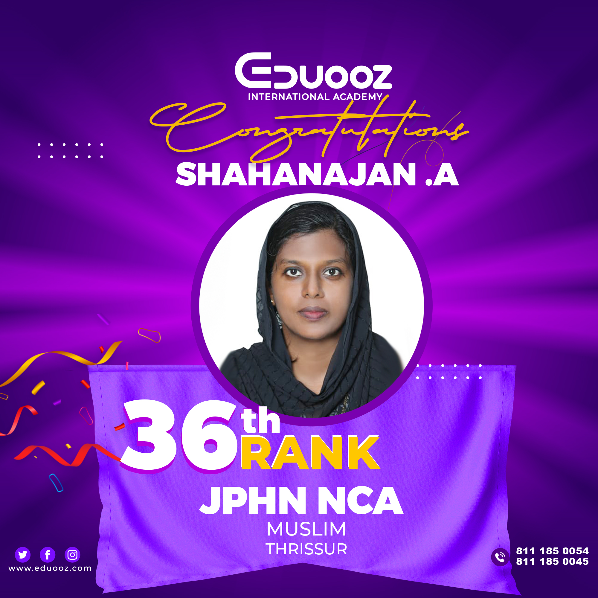 Rank holder portrait: Shahanajan A.jpg